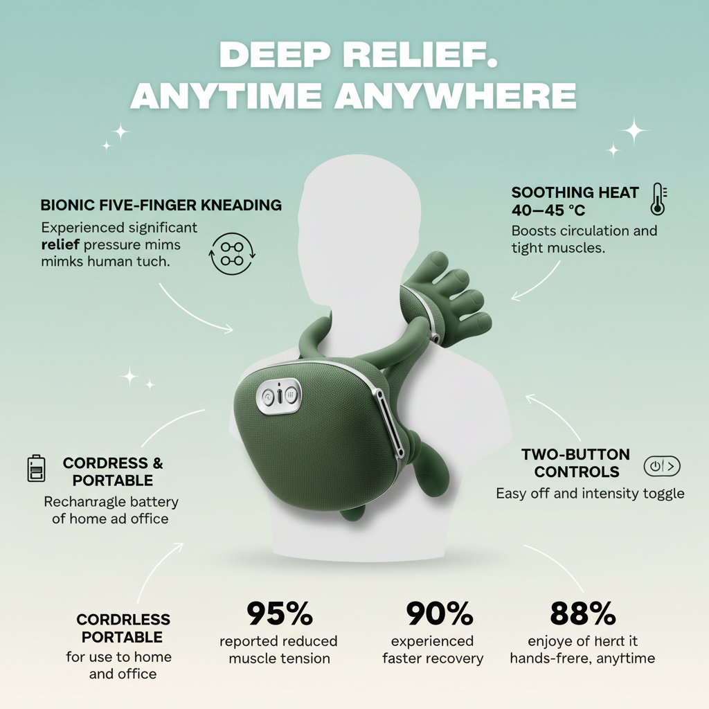 SiaaSoo Neck, Shoulder & Body Massager.